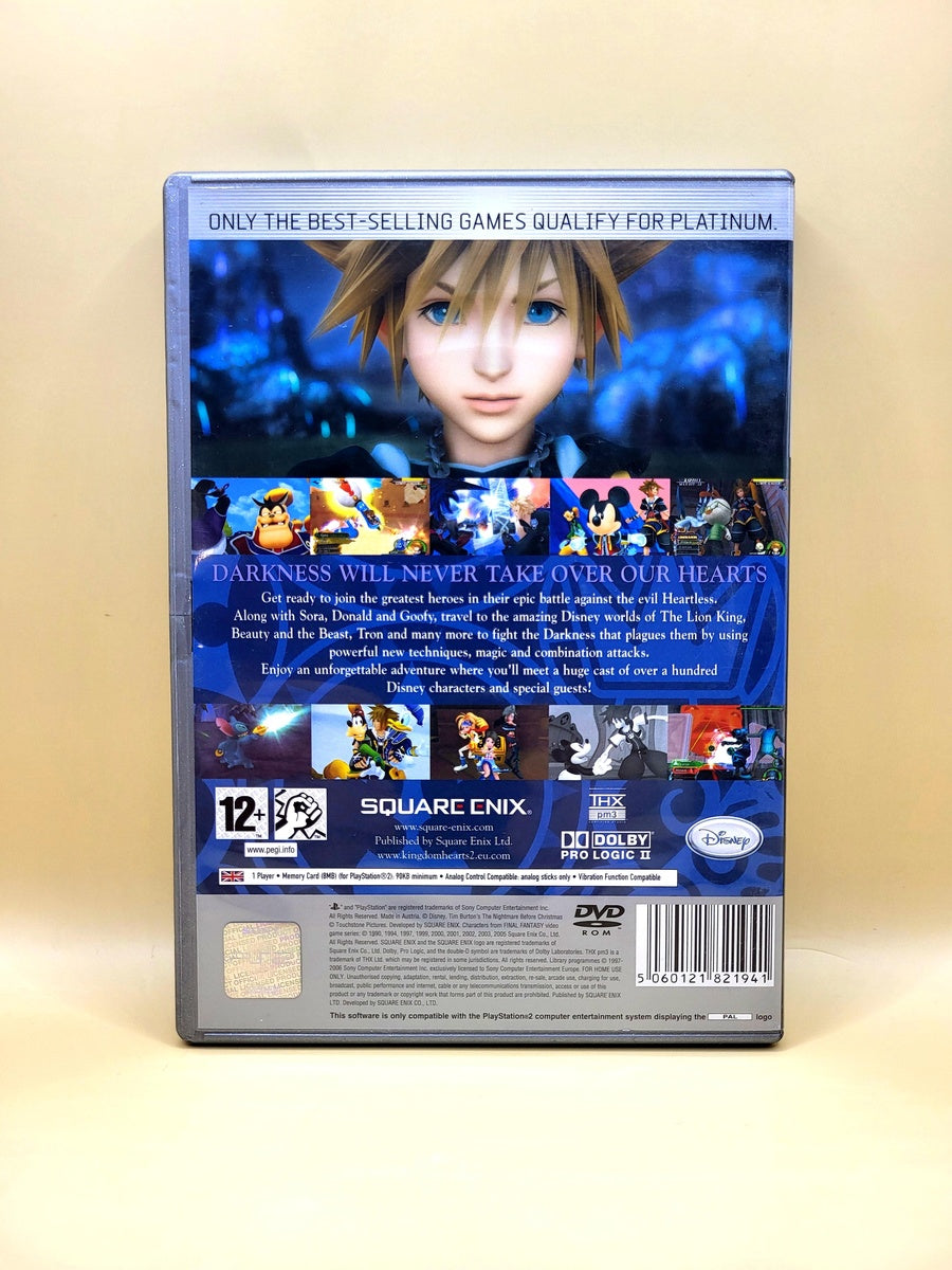 Kingdom Hears 2 Platinum - PlayStation 2 - PS2