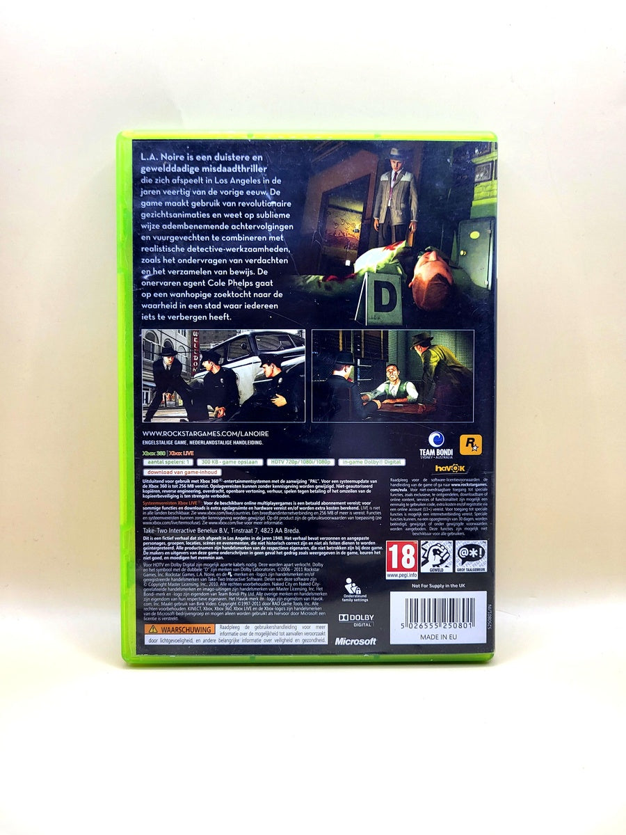 L.A. Noire - Xbox 360