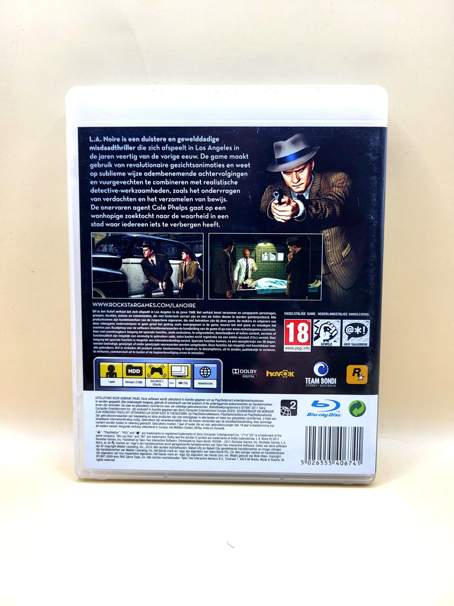 LA Noire (Geen Boekje) - PlayStation 3 - PS3