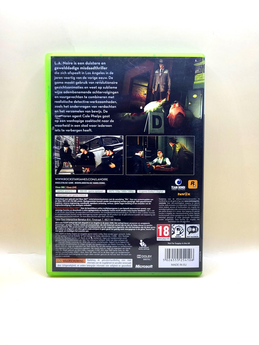 L.A. Noire (No Manual) - Xbox 360