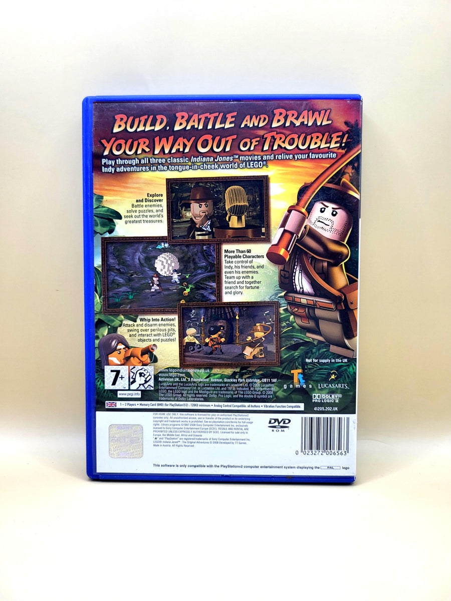 LEGO Indiana Jones The Original Adventures - PlayStation 2 - PS2