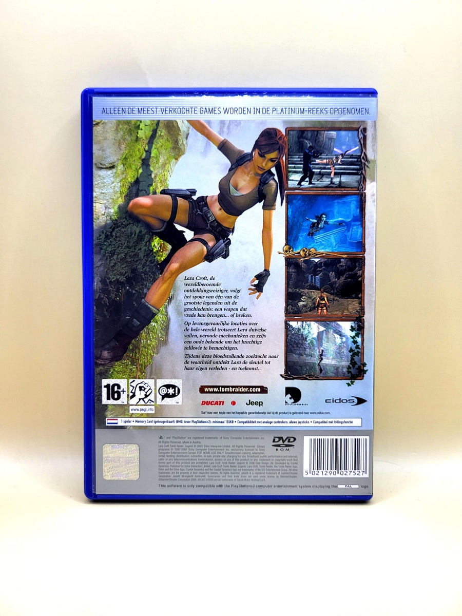 Lara Croft Tomb Raider Legend Platinum - PlayStation 2 - PS2