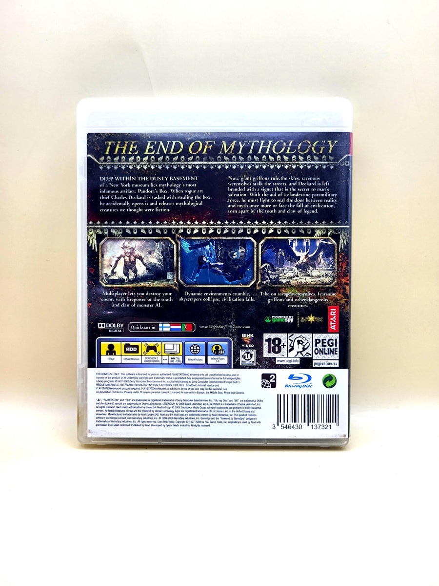 Legendary - PlayStation 3 - PS3