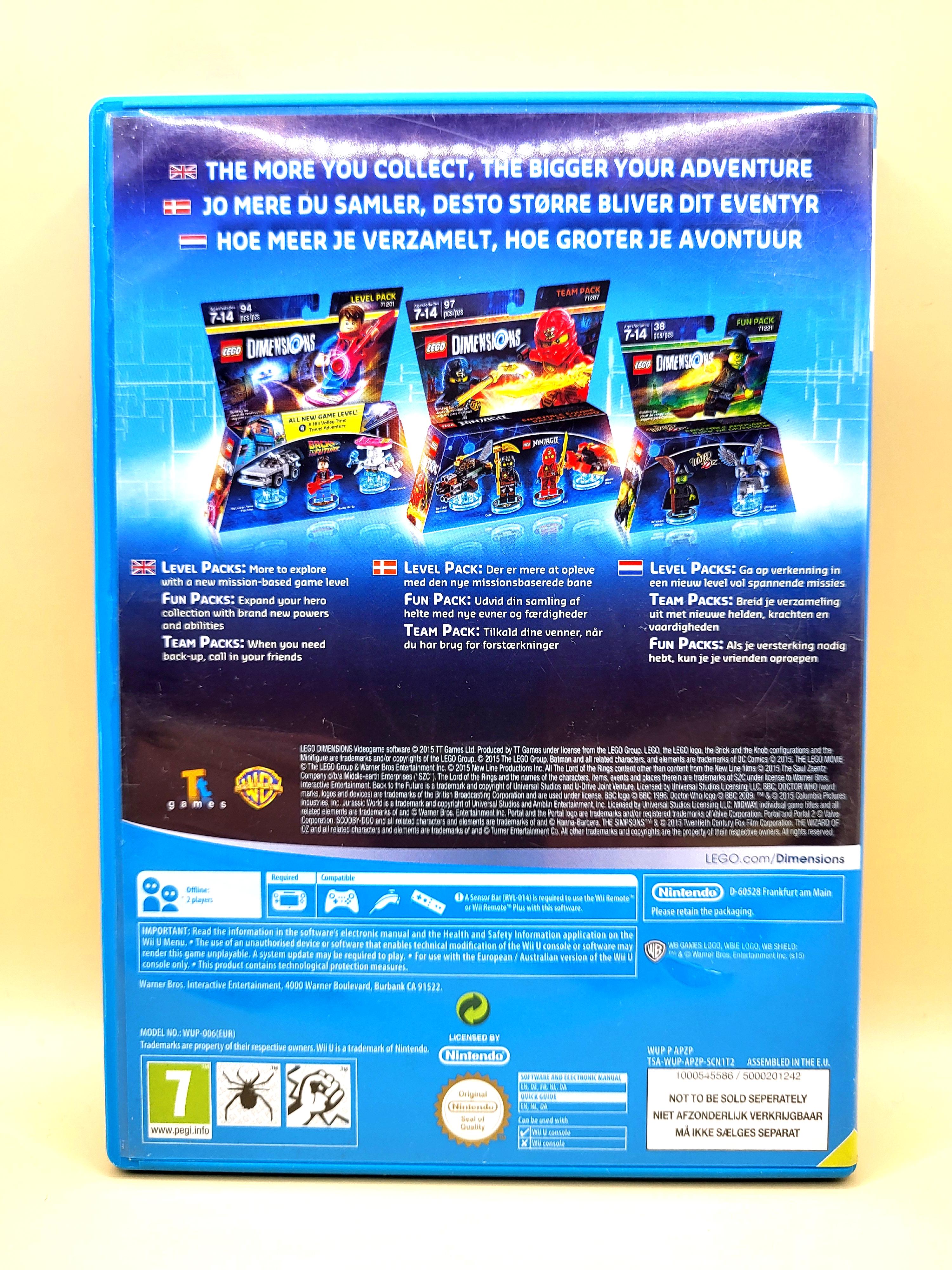 Lego Dimensions (Game Only) - Nintendo Wii U