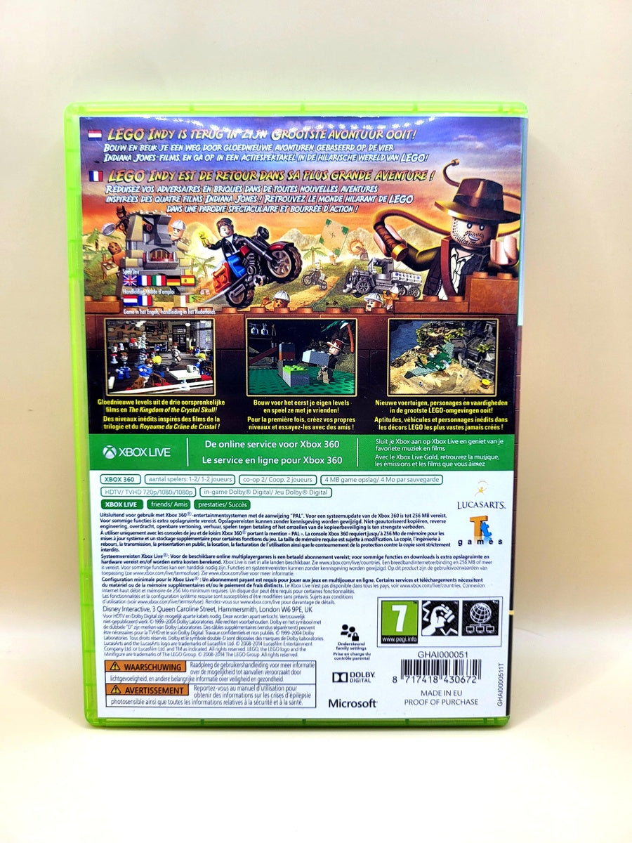Lego Indiana Jones 2 The Adventure Continues Classics - Xbox 360
