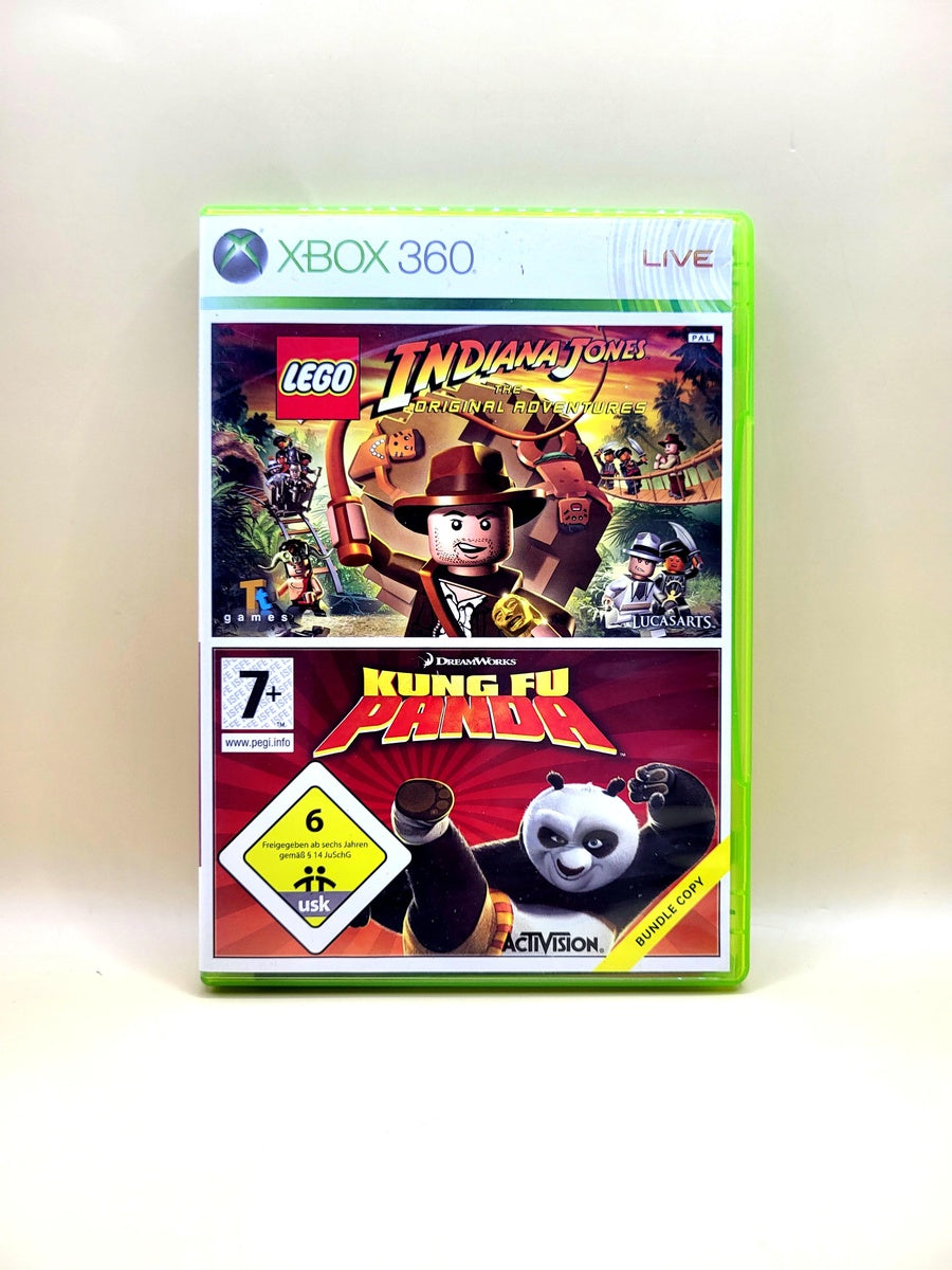 Lego Indiana Jones and Kung Fu Panda - Xbox 360