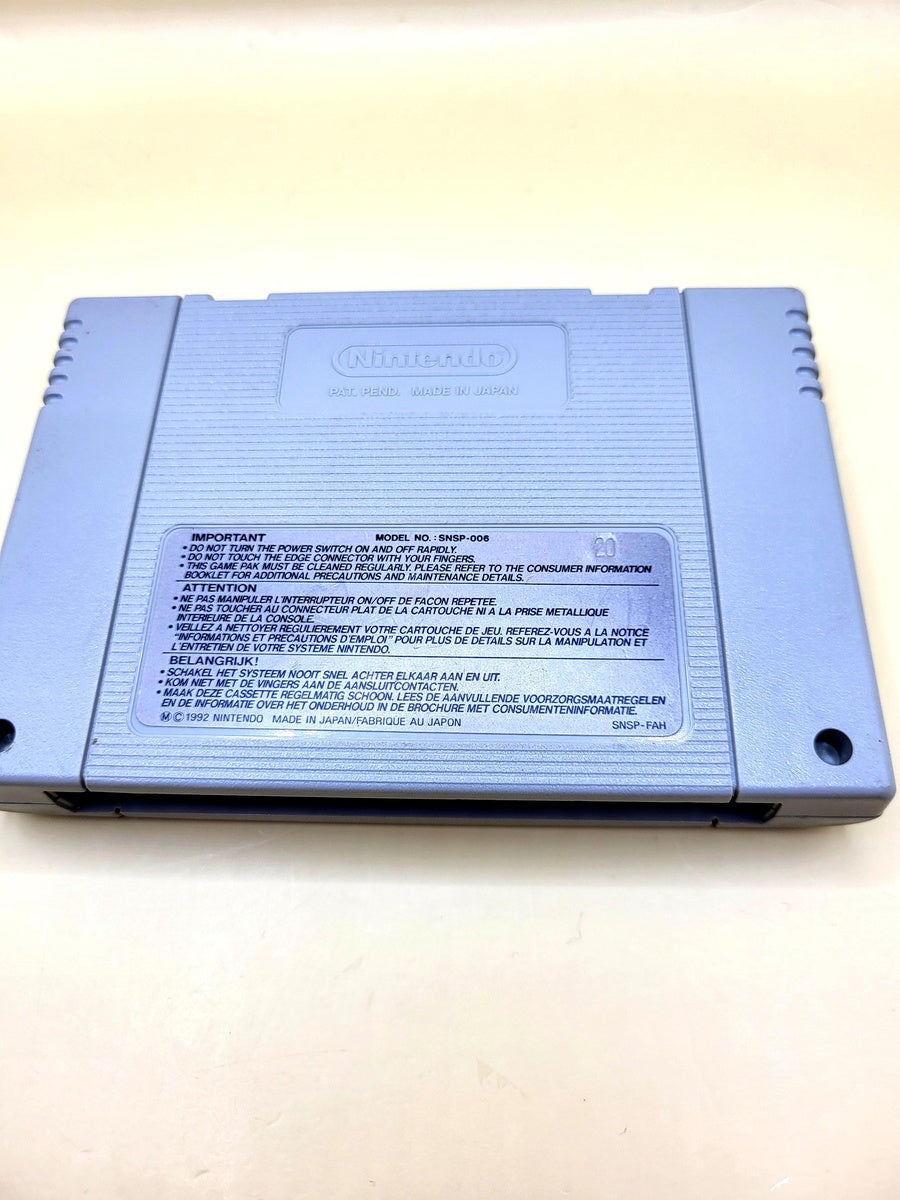 Les Schtroumpfs Autour du Monde - Super Nintendo SNES