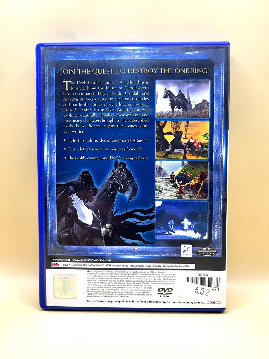 Lord of the Rings Fellowship of the Ring - PlayStation 2 - PS2