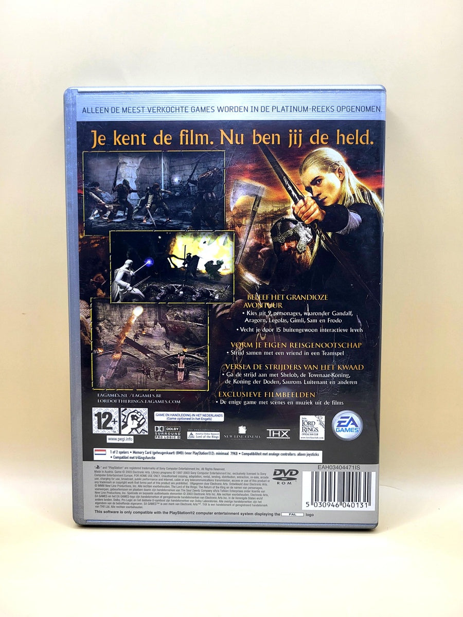 Lord of the Rings Return of the King (Platinum) - PlayStation 2 - PS2