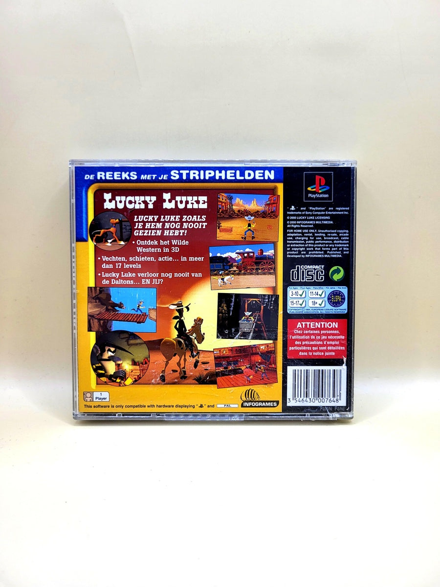 Lucky Luke - PlayStation 1 - PS1