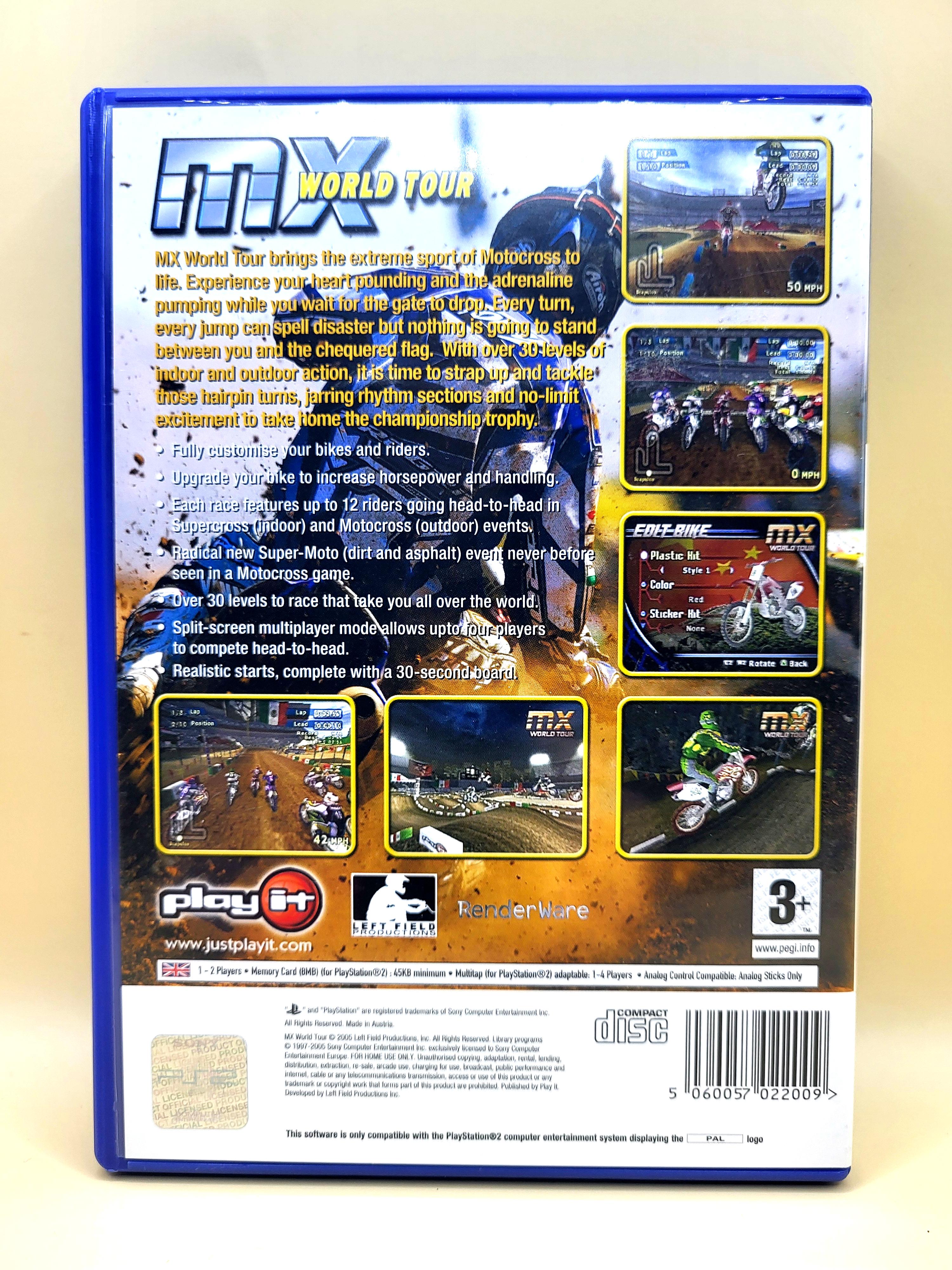 MX World Tour - PlayStation 2 - PS2