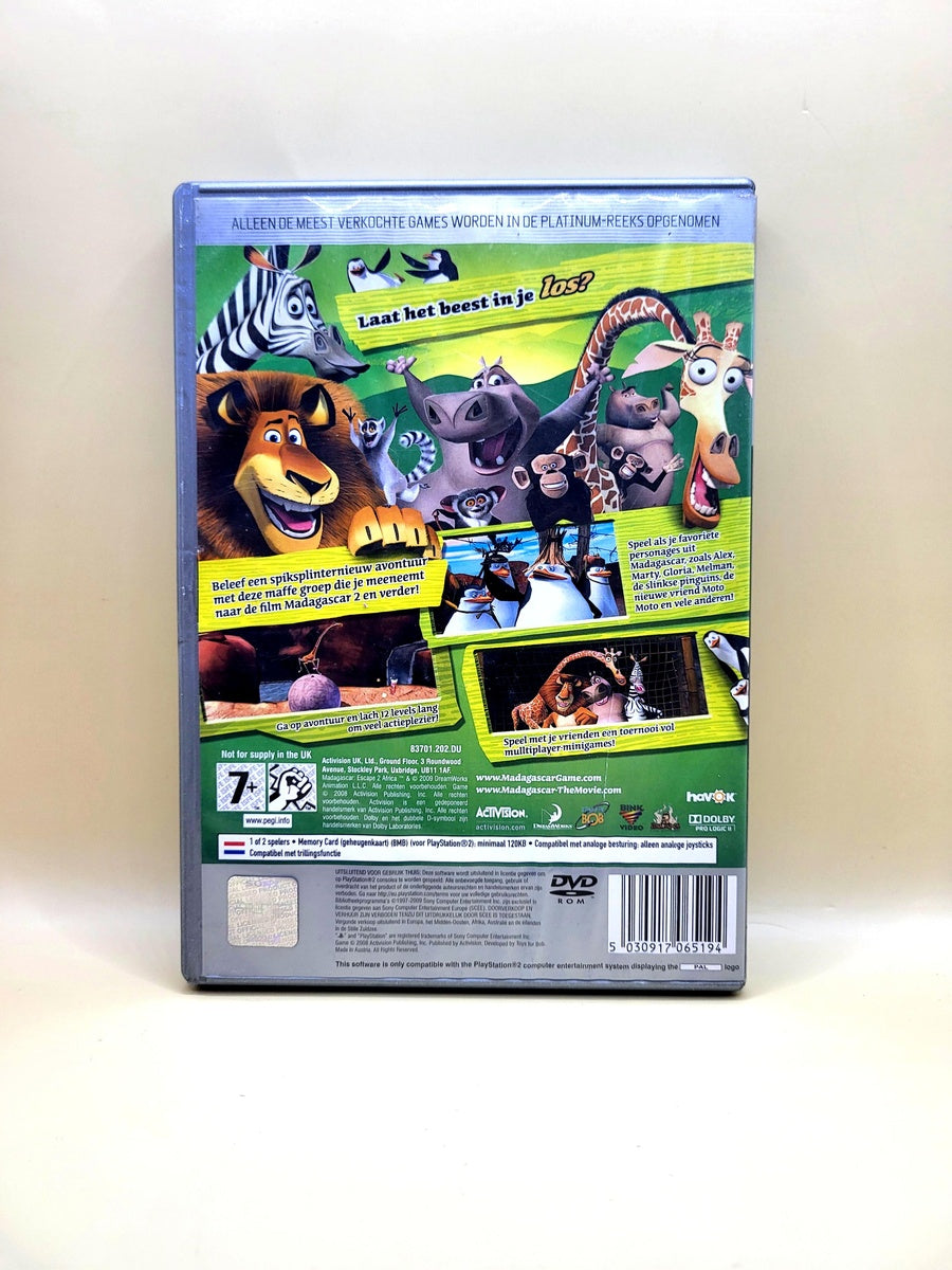 Madagascar 2 Platinum - PlayStation 2 - PS2