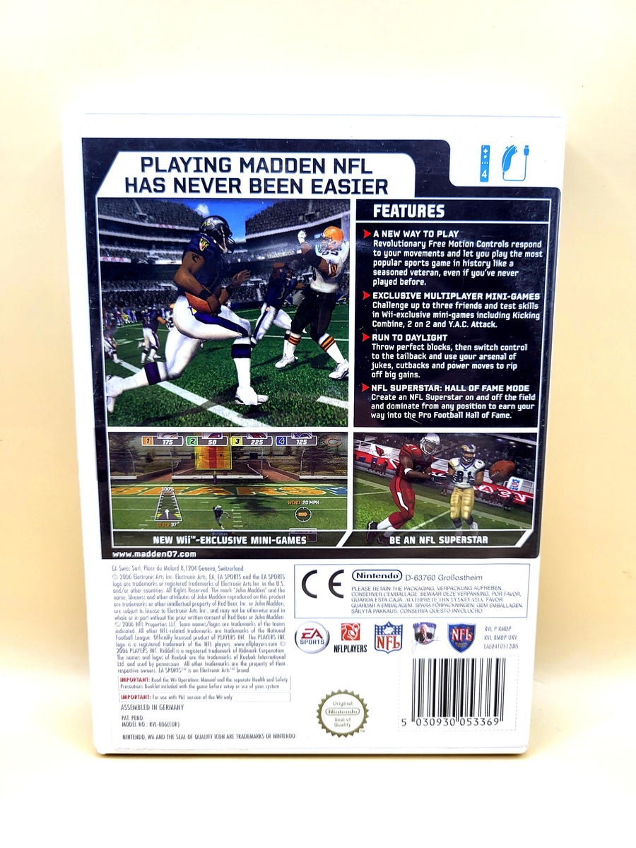 Madden NFL 07 - Nintendo Wii
