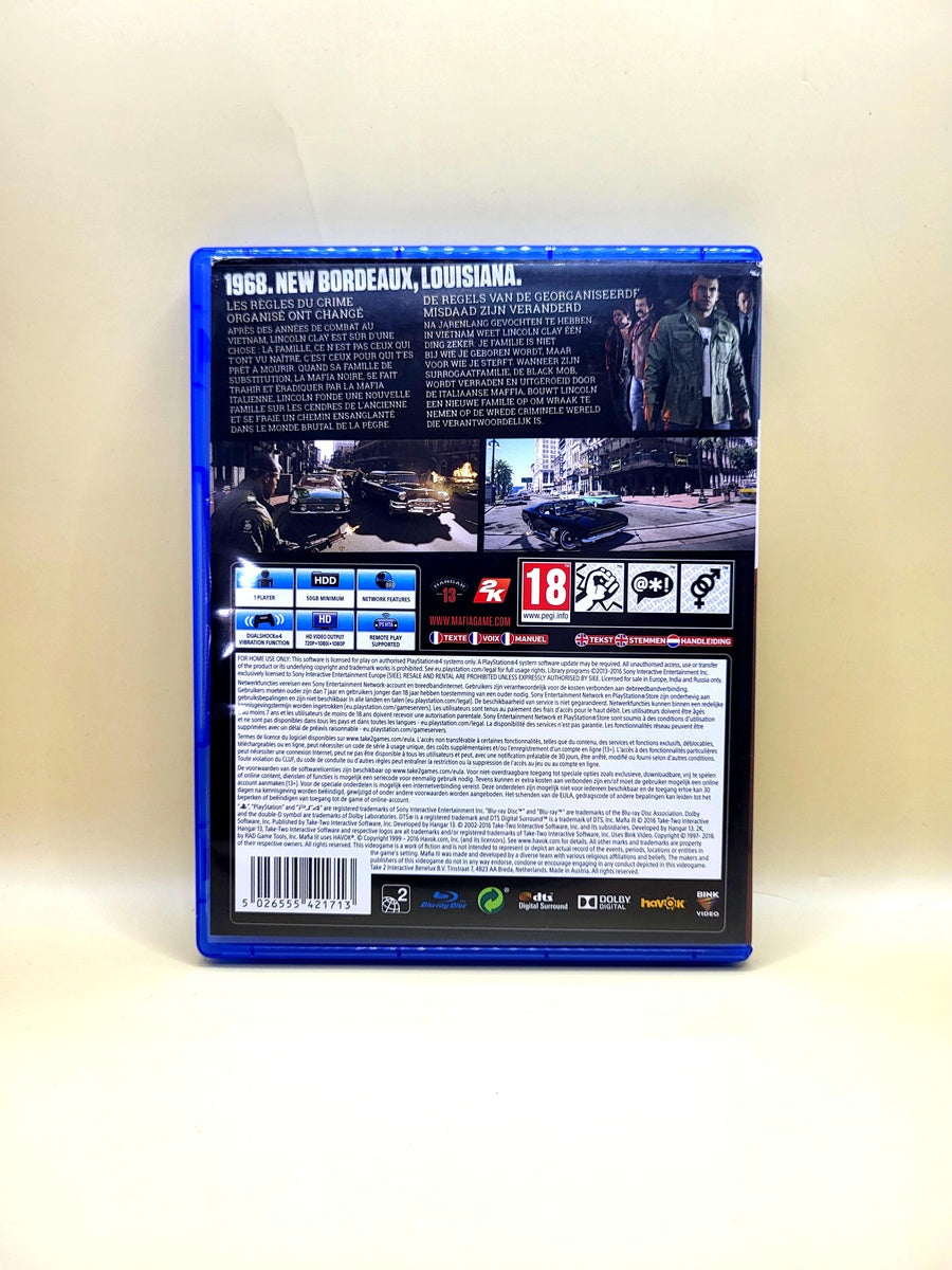 Mafia III - PlayStation 4 - PS4