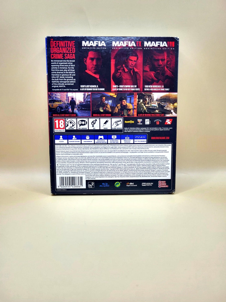 Mafia Trilogy - PlayStation 4 - PS4