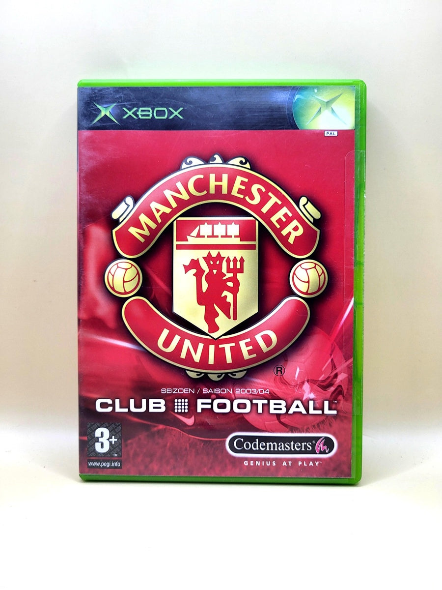 Manchester United Club Football Season 2003/04 - Xbox Original