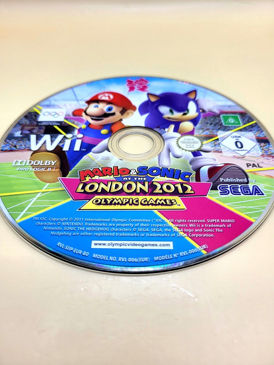 Mario And Sonic At the Olympics London 2012 Disc Only - Nintendo Wii