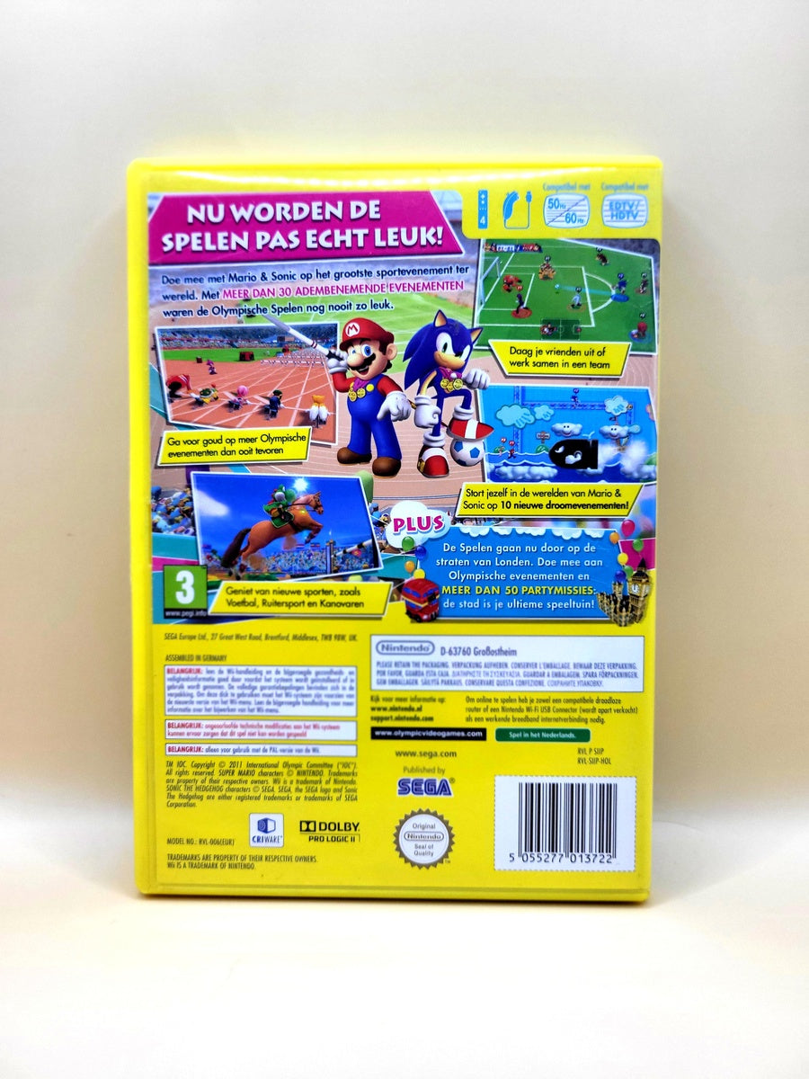 Mario Sonic Op De Olympische Spelen London 2012 - Nintendo Wii