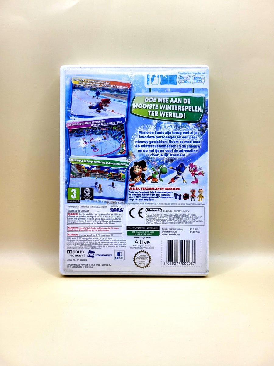 Mario and Sonic op de Olympische Winterspelen (No Manual) - Nintendo Wii