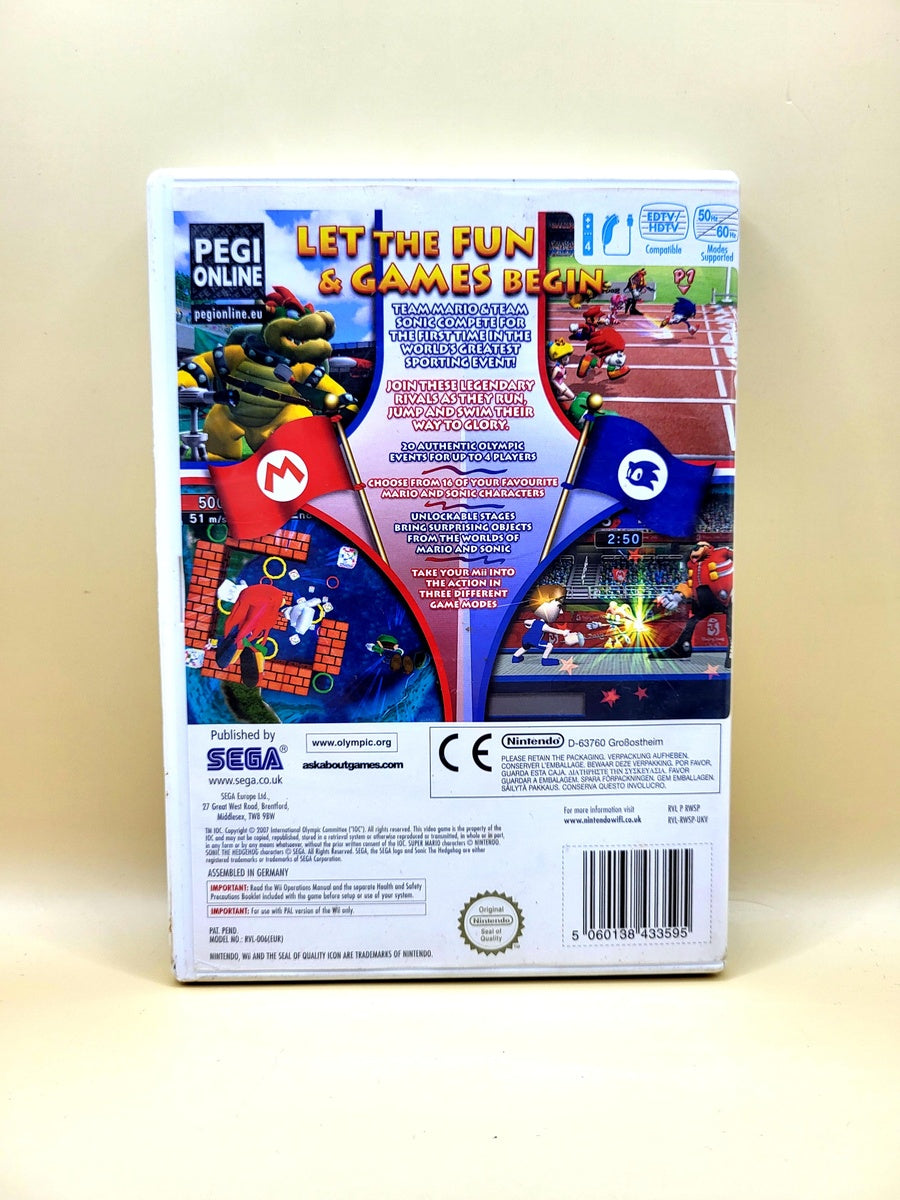 Mario and Sonic at the Olympic Games - Nintendo Wii