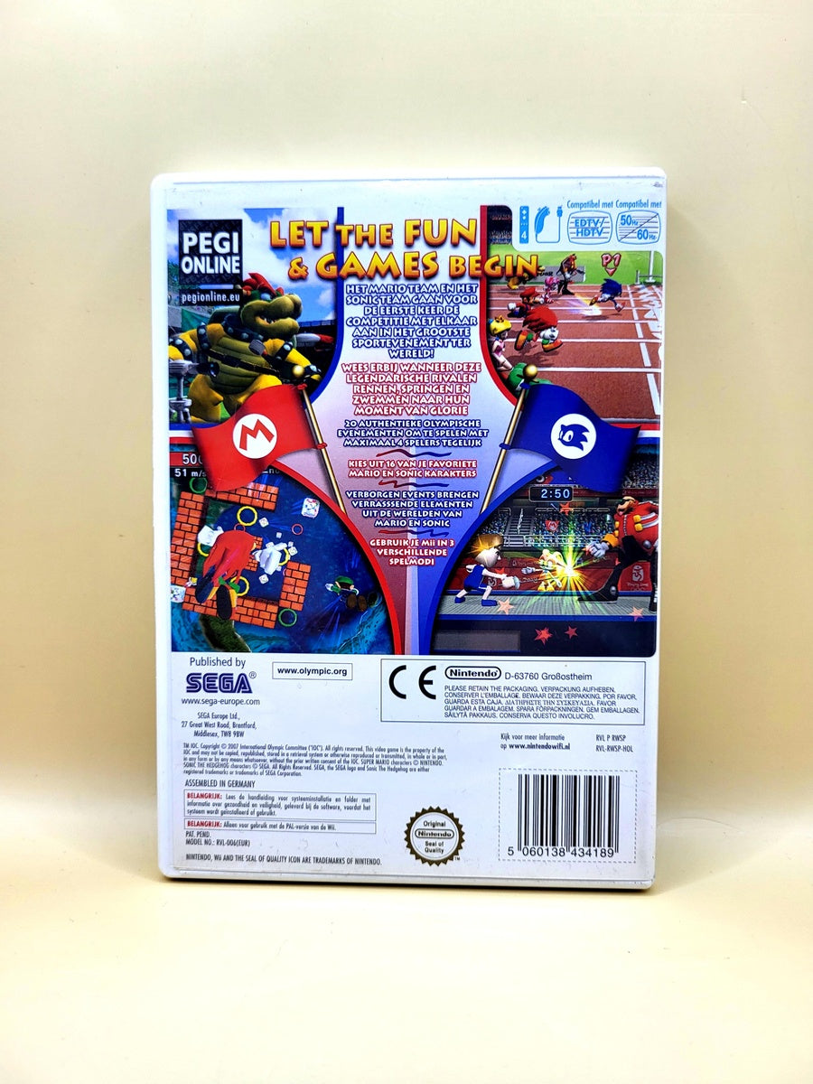 Mario en Sonic op de Olympische Spelen (Geen Boekje) - Nintendo Wii