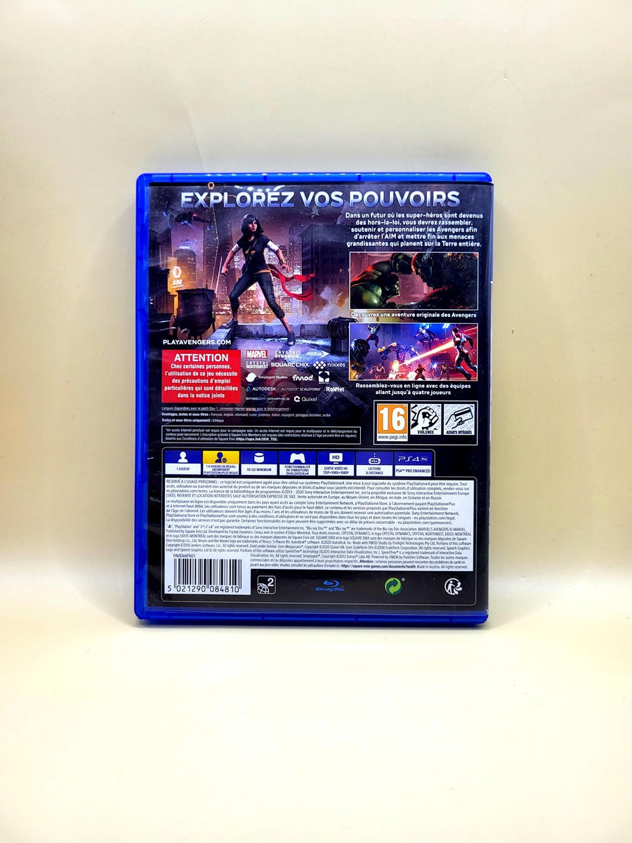 Marvel Avengers - PlayStation 4 - PS4