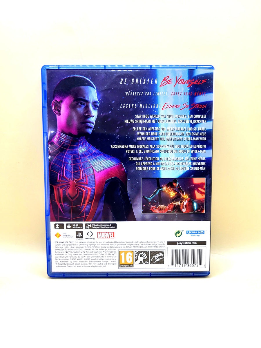 Marvel Spider Man Miles Morales - PlayStation 5 - PS5