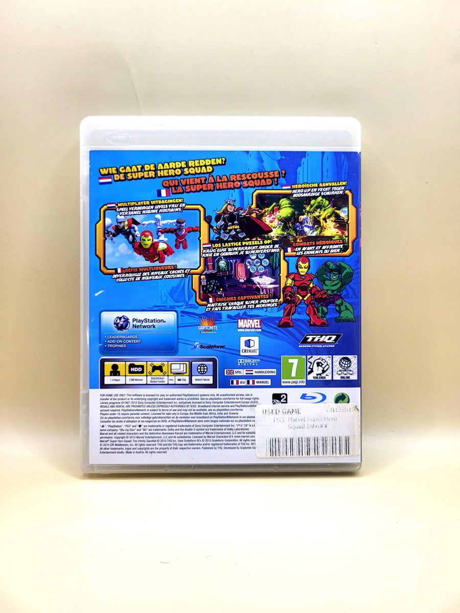 Marvel Super Hero Squad The Infinity Gauntlet (No Manual) - PlayStation 3 - PS3