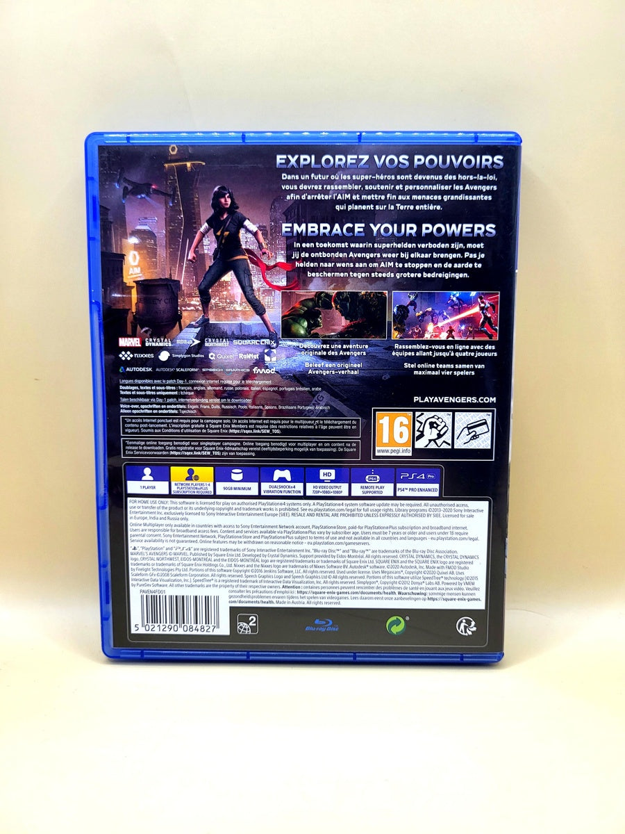 Marvel Avengers - PlayStation 4 - PS4