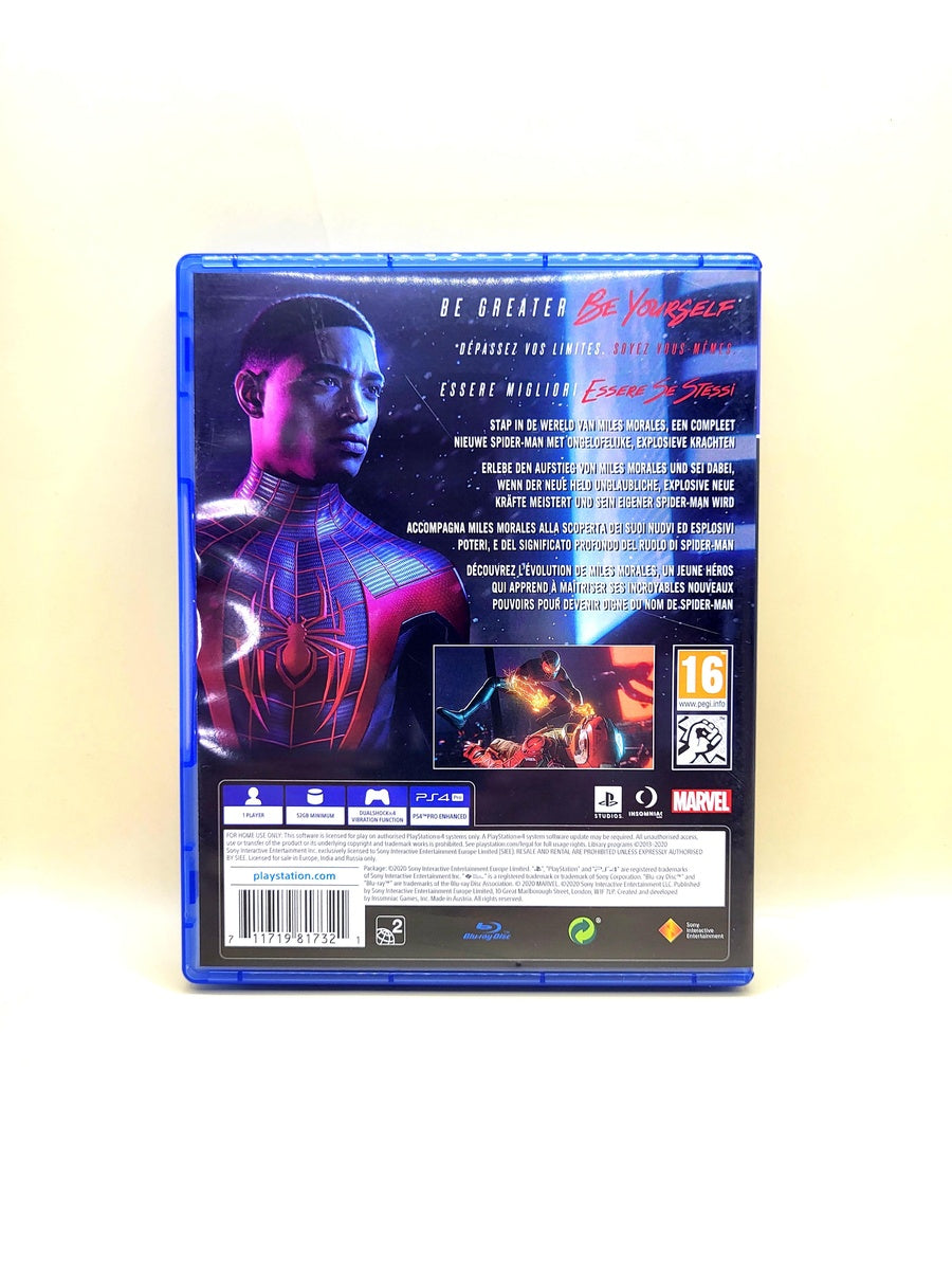 Marvel Spider Man Miles Morales - PlayStation 4 - PS4