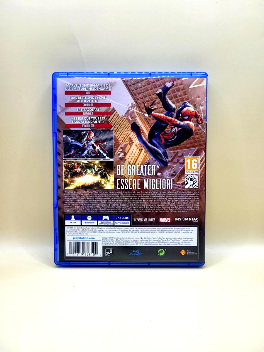 Marvel Spider-Man GOTY Edition - PlayStation 4 - PS4