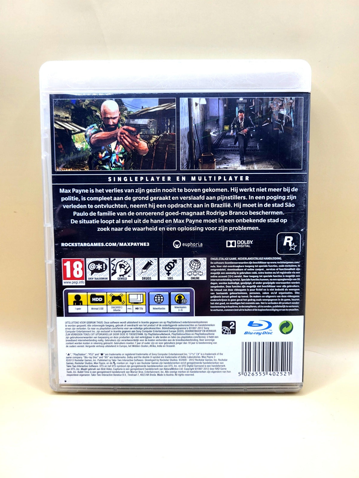 Max Payne 3 - PlayStation 3 - PS3