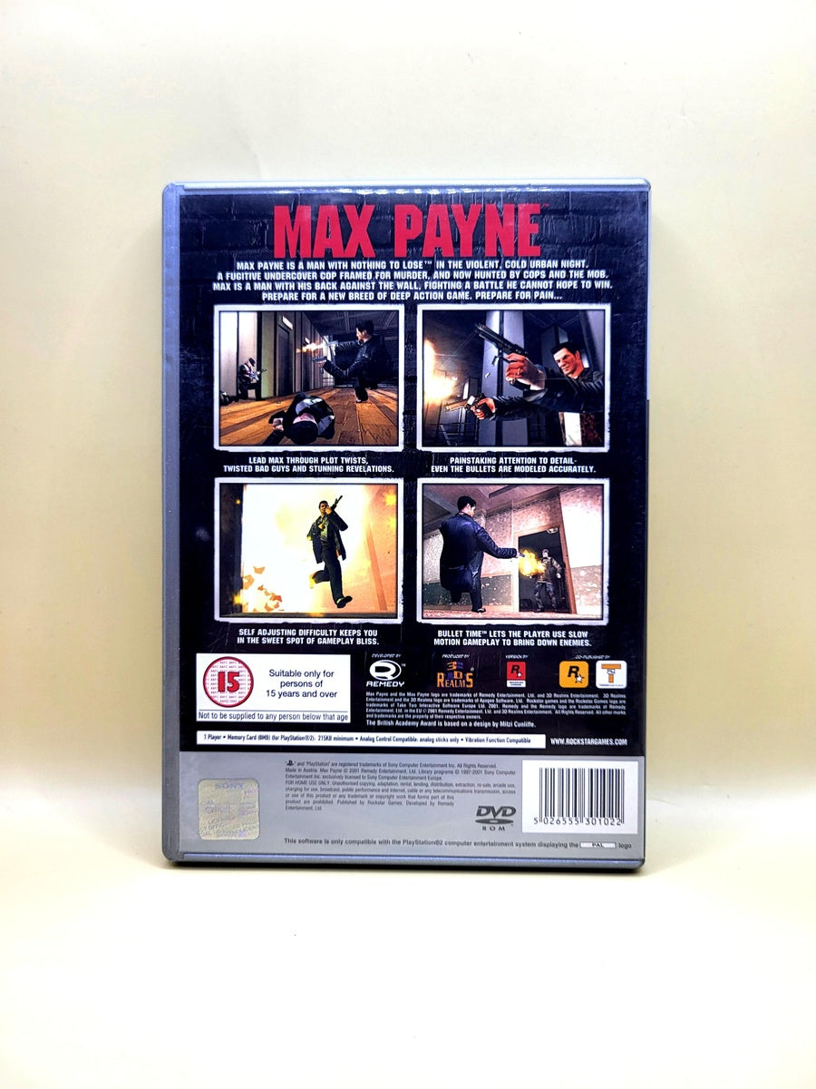 Max Payne Platinum - PlayStation 2 - PS2