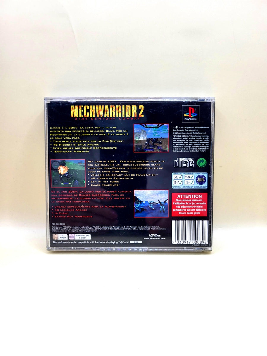 MechWarrior 2 Arcade Combat Edition - PlayStation 1 - PS1