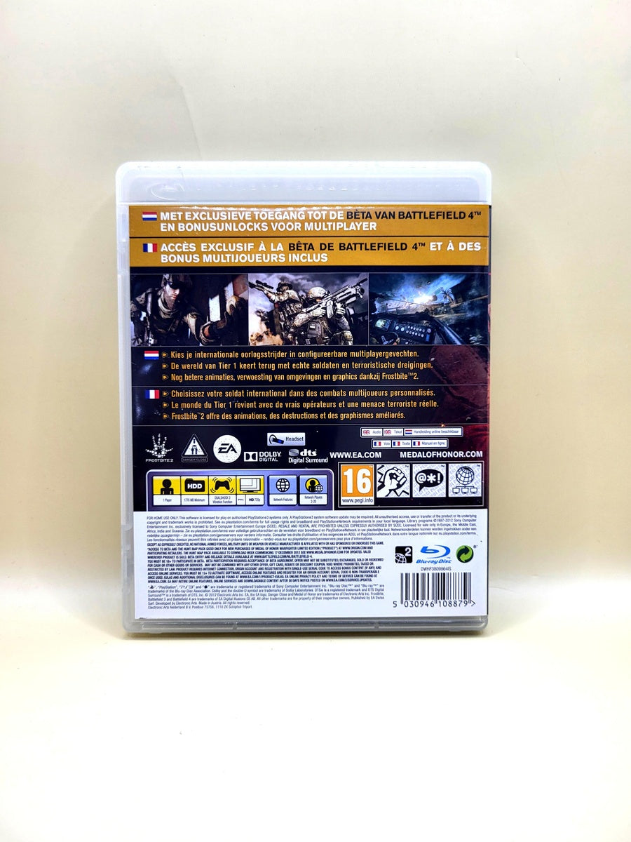 Medal of Honor Warfighter Limited Edition (No Manual) - PlayStation 3 - PS3