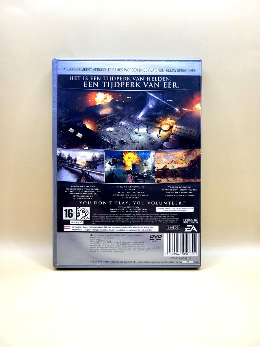Medal of Honor European Assault Platinum - PlayStation 2 - PS2