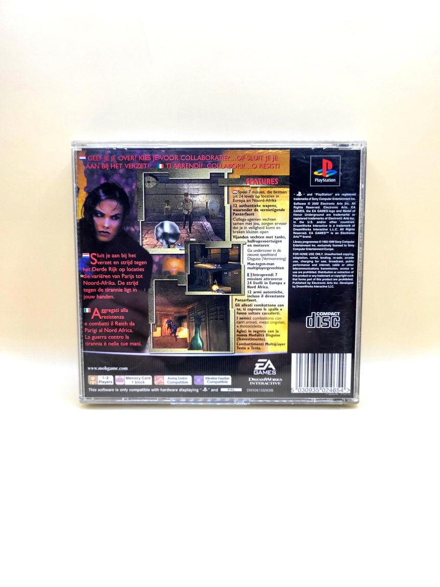 Medal of Honor Underground - PlayStation 1 - PS1
