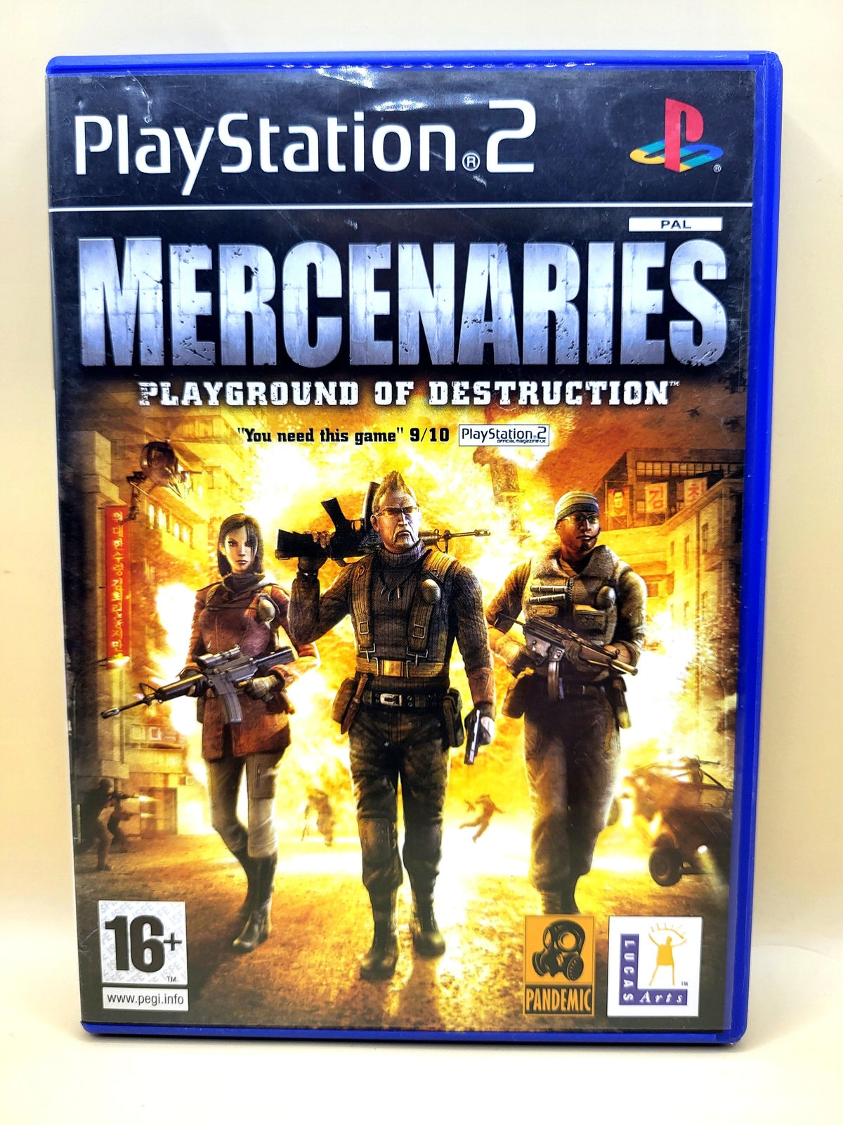 Mercenaries Playground of Destruction - PlayStation 2 - PS2