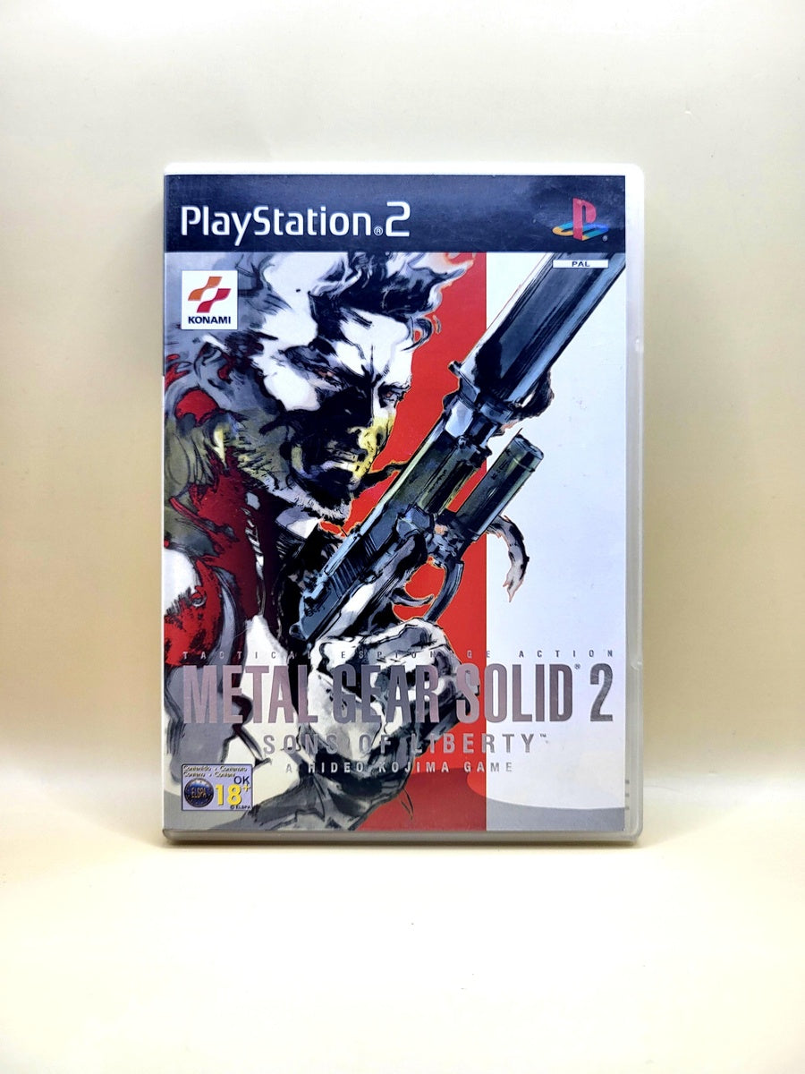 Metal Gear Solid 2 Sons of Liberty (No Manual) - PlayStation 2 - PS2
