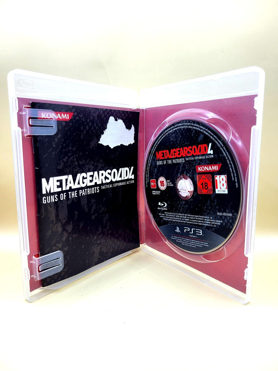 Metal Gear Solid 4 Guns of the Patriots 25th Anniversary - PlayStation 3 - PS3