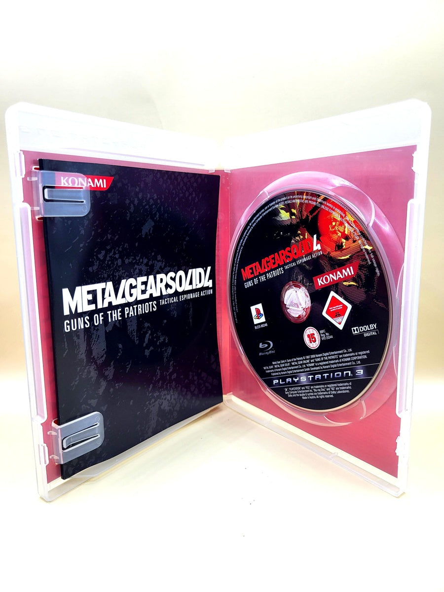 Metal Gear Solid 4 - PlayStation 3 - PS3
