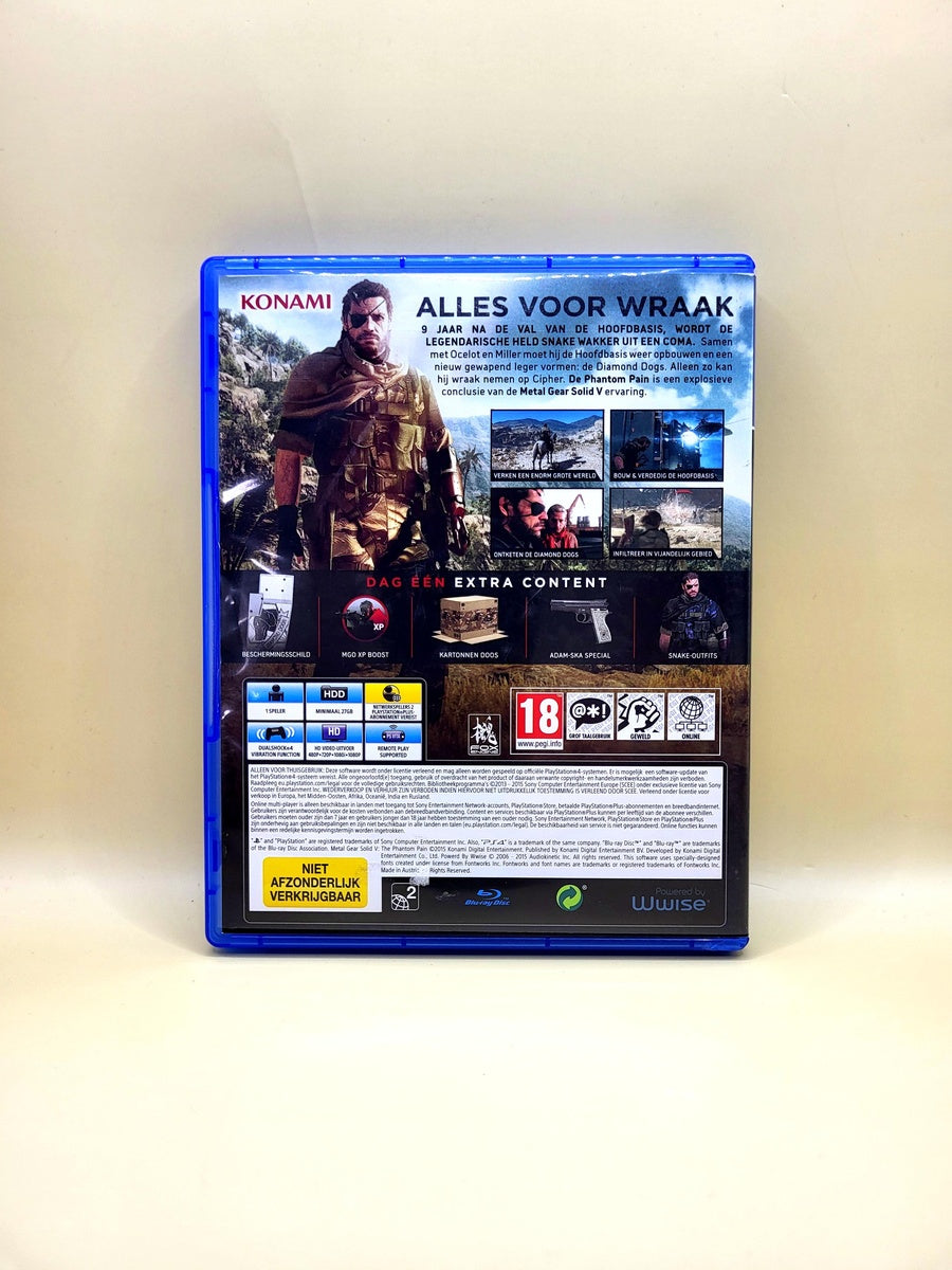 Metal Gear Solid V The Phantom Pain Day One Edition - PlayStation 4 - PS4