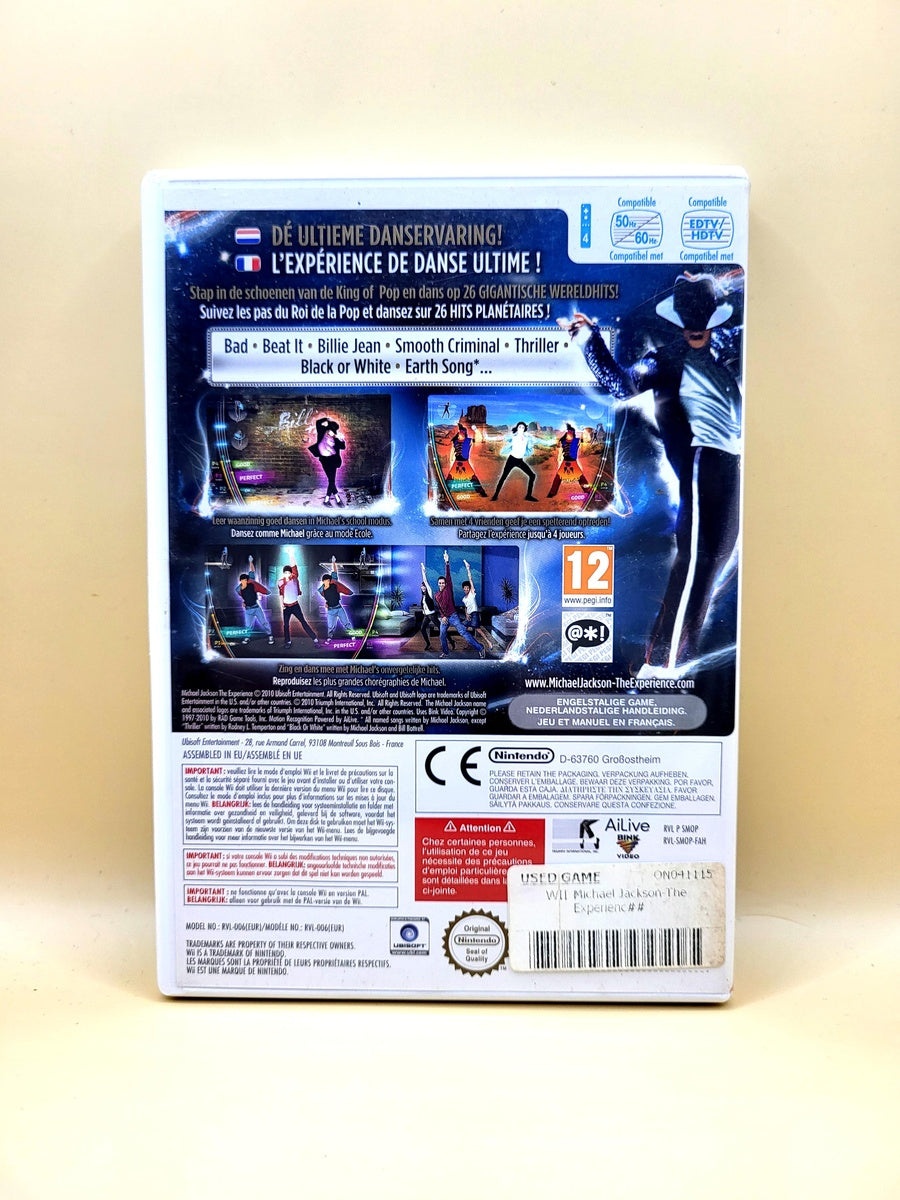 Michael Jackson The Experience - Nintendo Wii