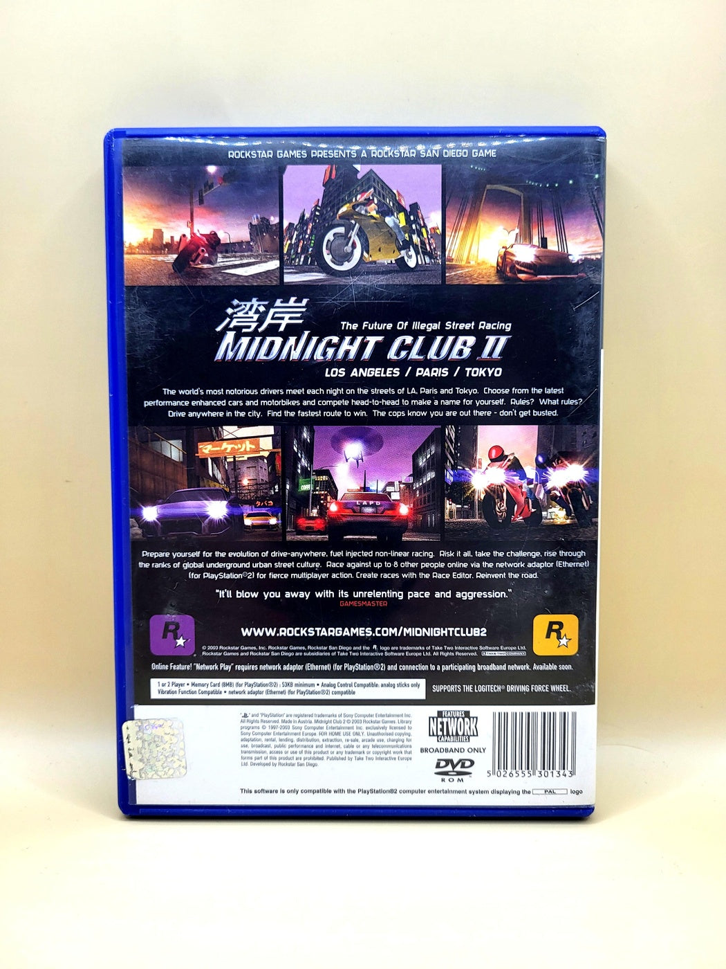 Midnight Club II - PlayStation 2 - PS2