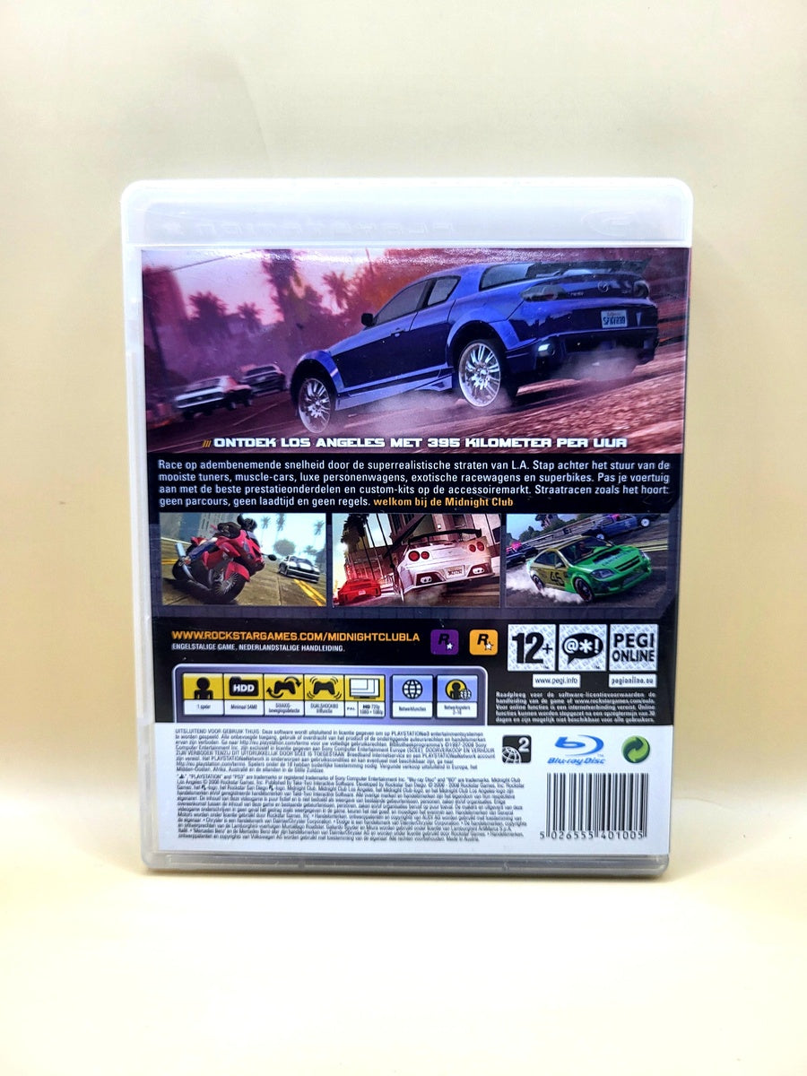 Midnight Club Los Angeles - PlayStation 3 - PS3