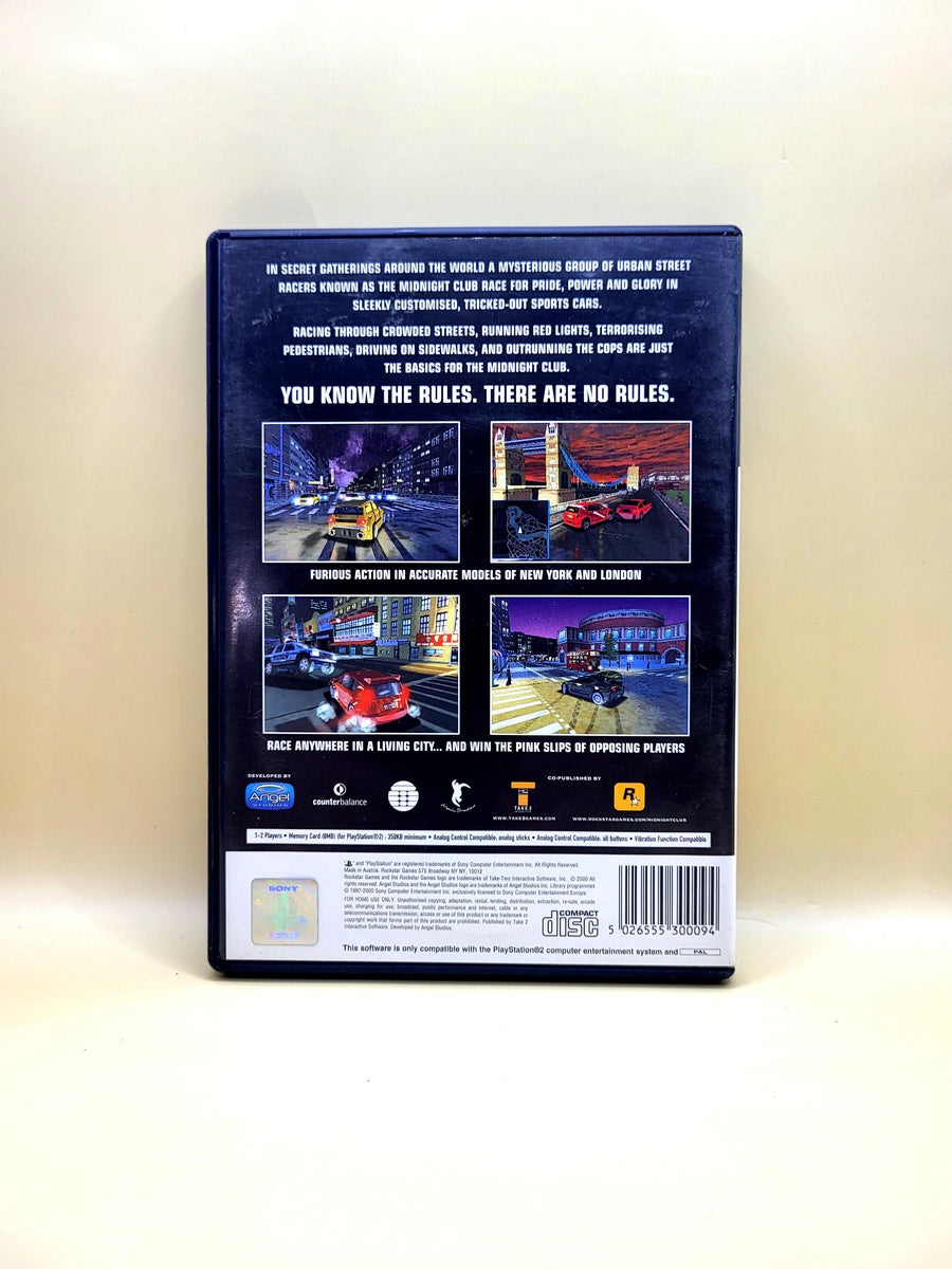 Midnight Club Street Racing - PlayStation 2 - PS2