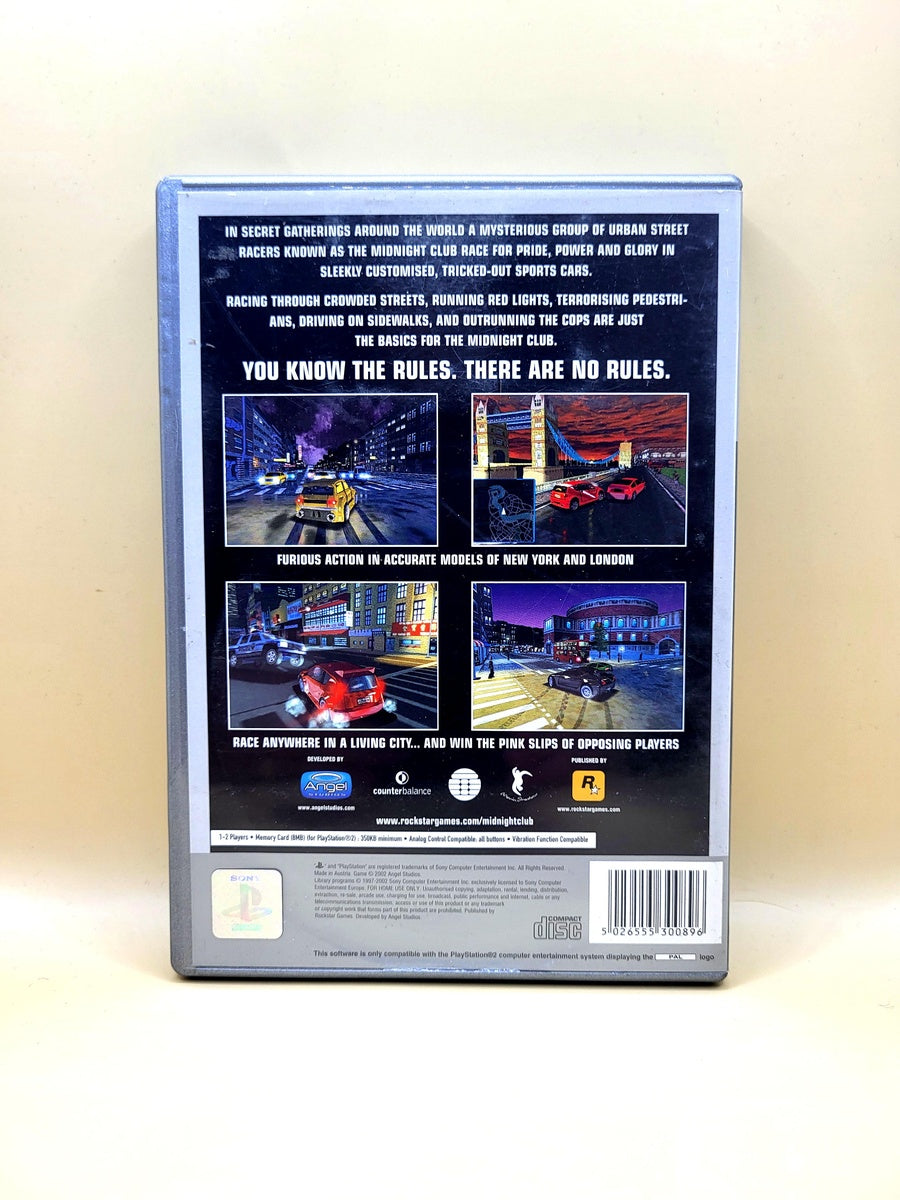 Midnight Club Street Racing Platinum - PlayStation 2 - PS2