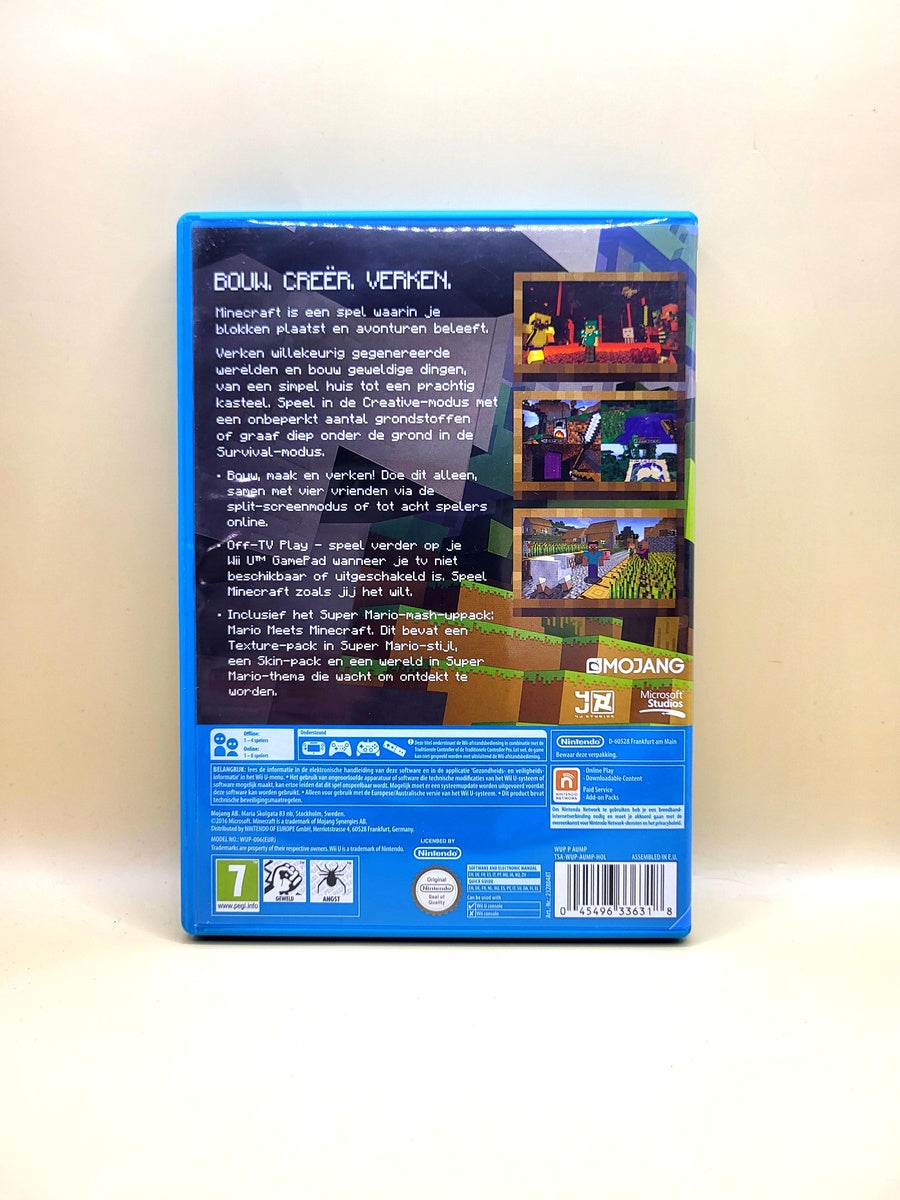 Minecraft (No Manual) - Nintendo Wii U