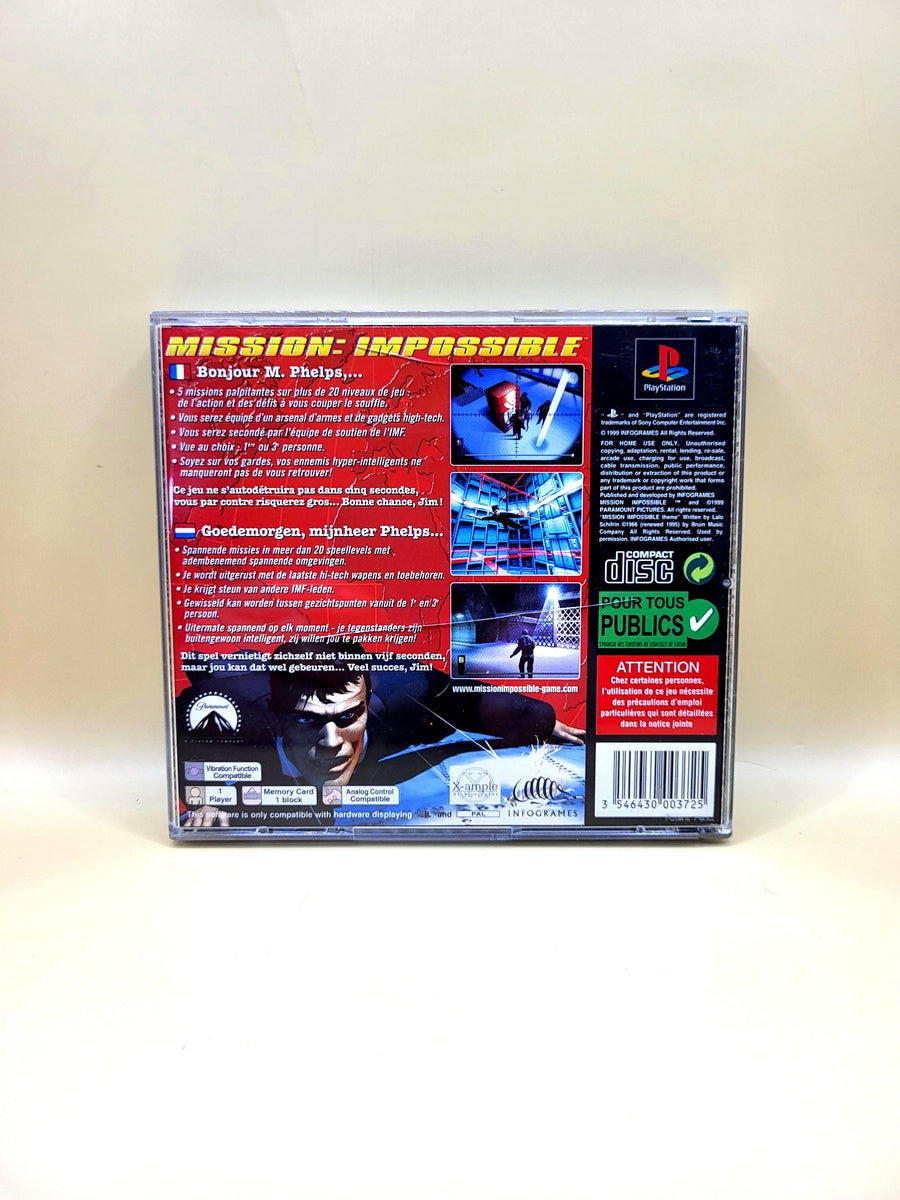 Mission Impossible - PlayStation 1 - PS1