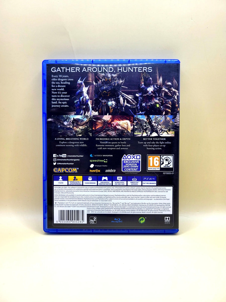 Monster Hunter World - PlayStation 4 - PS4